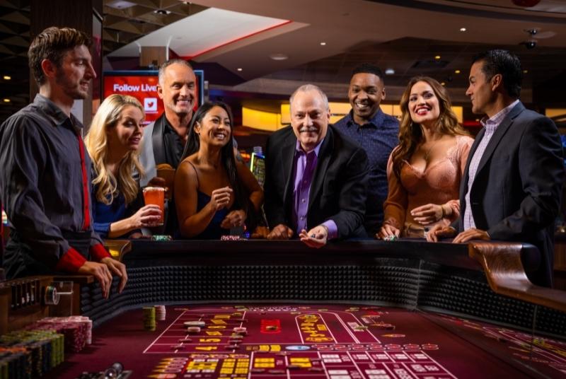 Group Playing Craps | Live! Casino Pittsburgh®