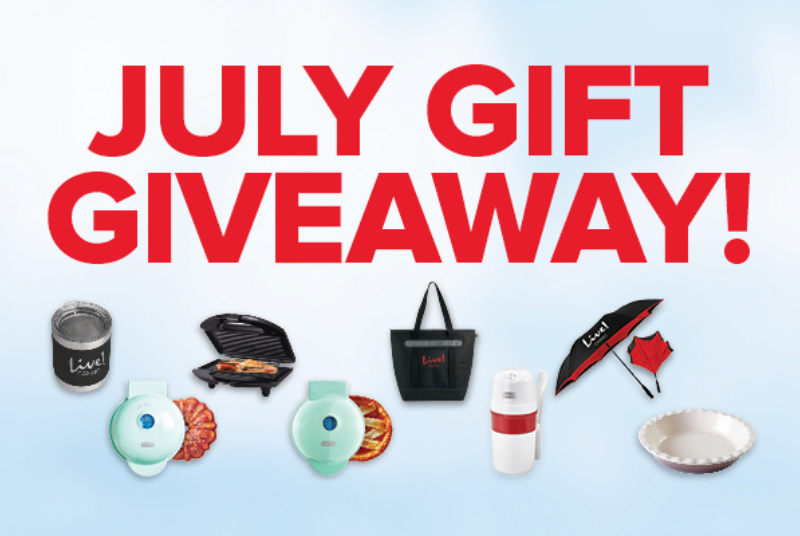 July Gift Giveaway