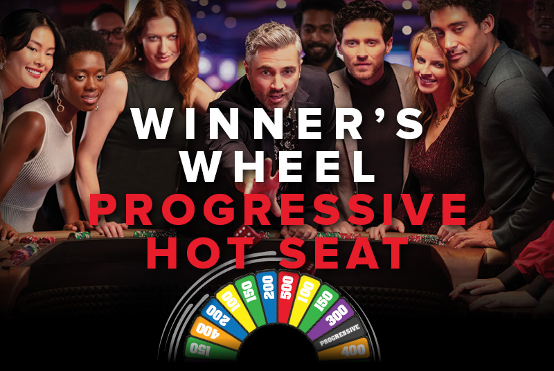 Winners Wheel Progressive Hot Seat 3